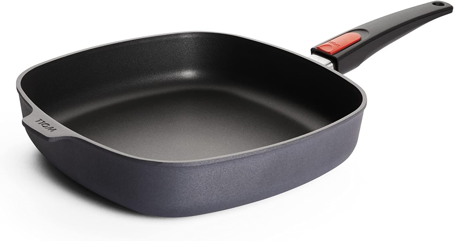 Woll Diamond Plus Square Nonstick Fry Pan with Detachable Handle, 11-Inch