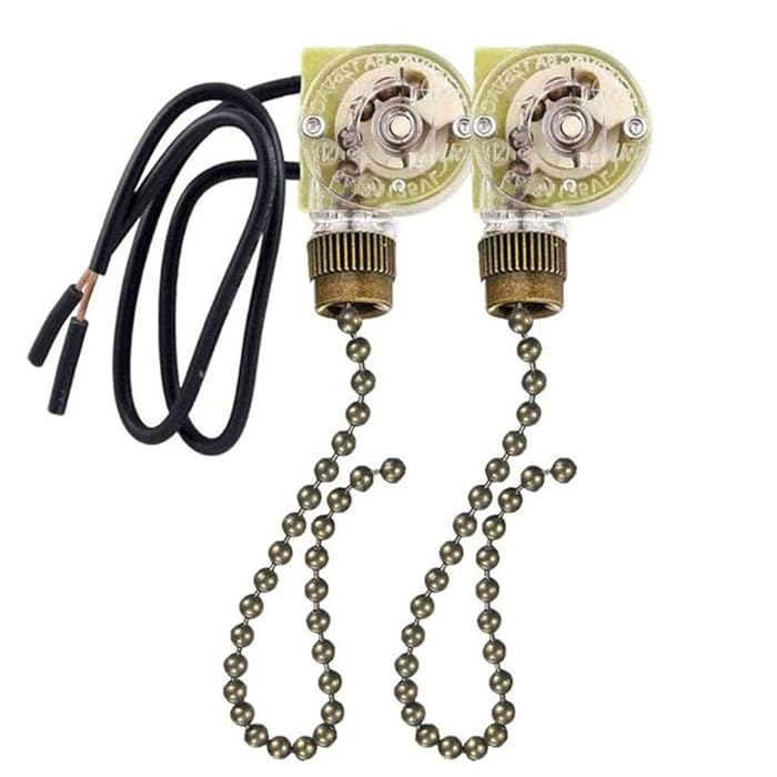 Buy Ceiling Fan Switch Zing Ear ZE109 Twowire Light Switch With Pull