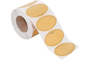 600PCS Vintage Spice Labels for Mason Jars Canning Bottles, 1.2" x 2.4"...