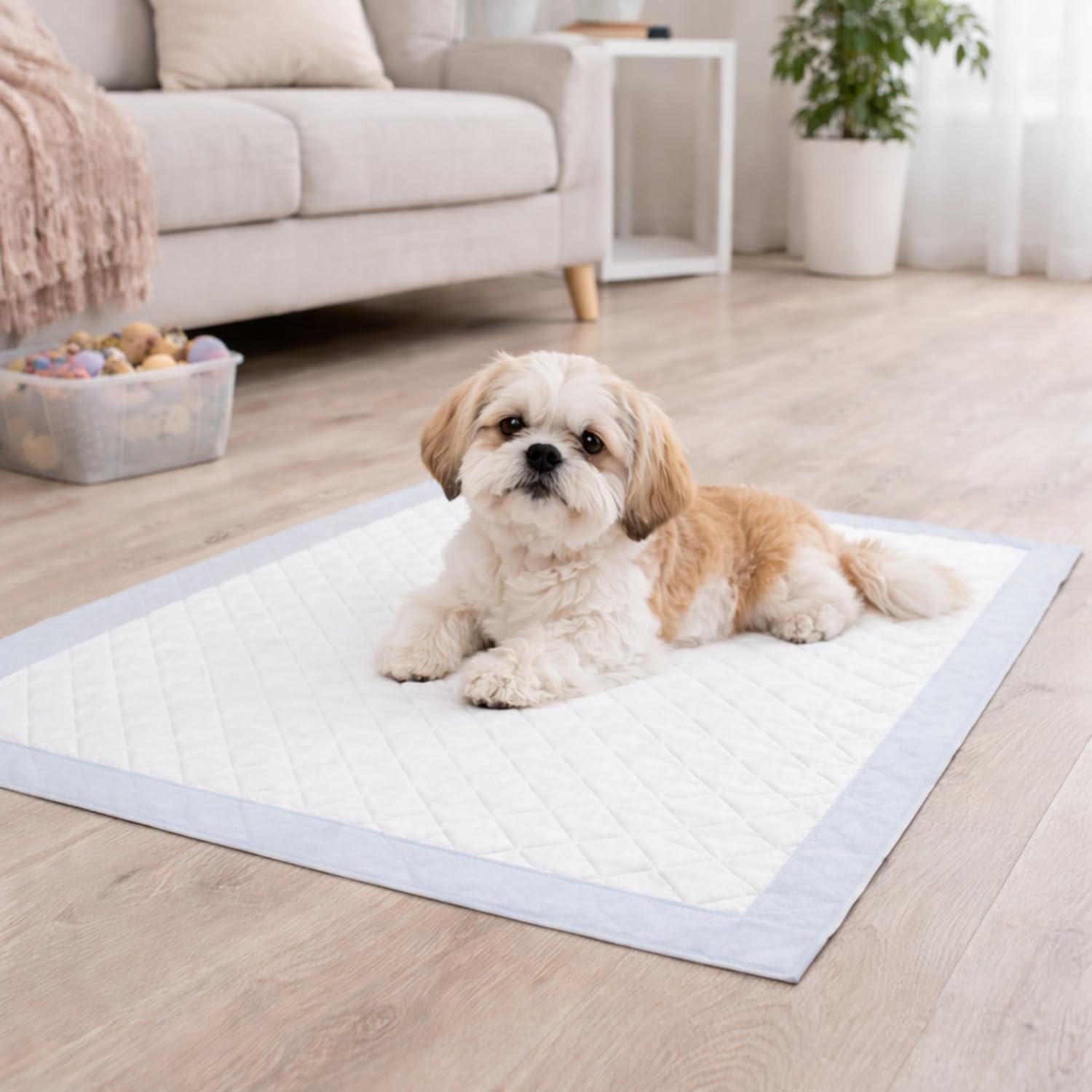 VIRSUS tappetini igienici per Cane 60x90 400 Pezzi traversine Cani Animali Domestici con Adesivo Anche per Gatti Anti Odore