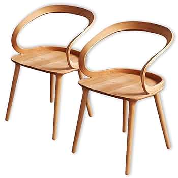 2脚セット【新品】おしゃれ曲木 ダイニングチェア アウトレット