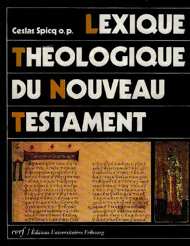 Télécharger Lexique théologique du Nouveau Testament Livre eBook France