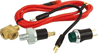 QuickCar Racing Products 61-719 Green Lens Fuel Pressure Warning Light Kit