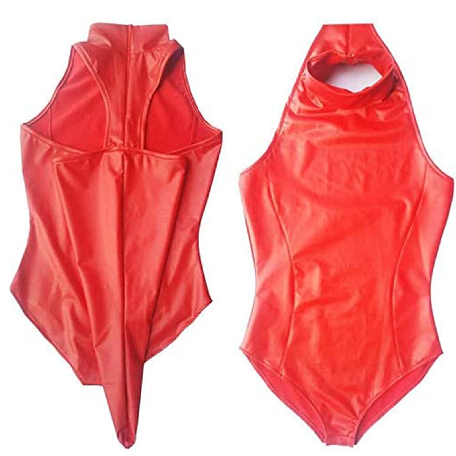 Bondage Zwangsjacke - SM Armfesseln Leder Fesselgurte Arm Bondage Handschellen Armbinder Restraint System Slave Fetisch Spiel Sex Spielzeug für Paare Frauen Männer(Color:Rot,Size:M)