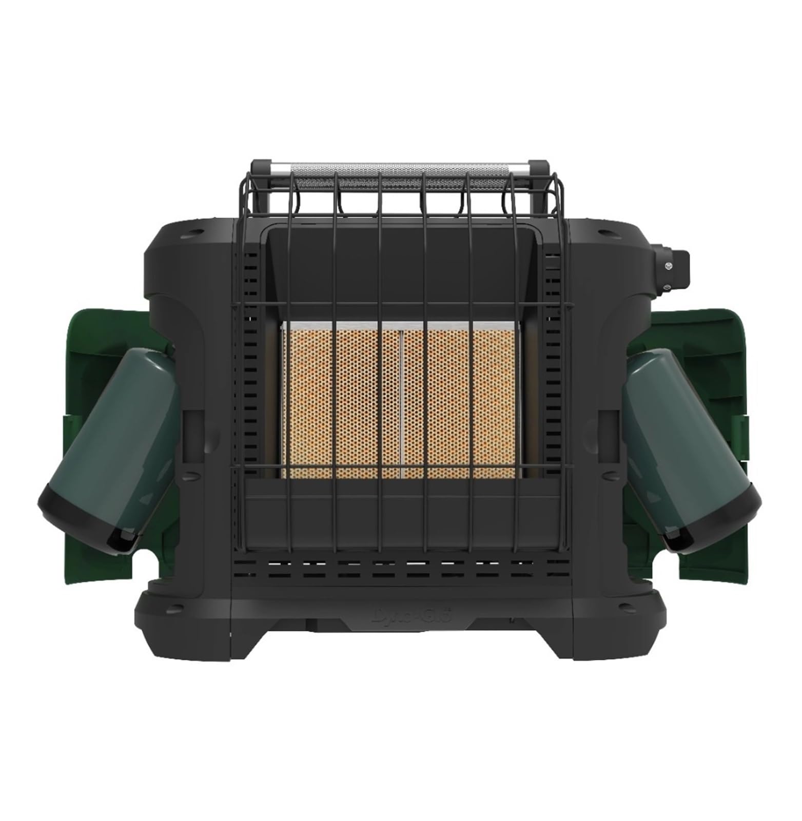 Riscaldatore Portatile Riscaldatore radiante ricreativo a propano (LP) da 18.000 BTU,Garanzia Multi-Sicurezza