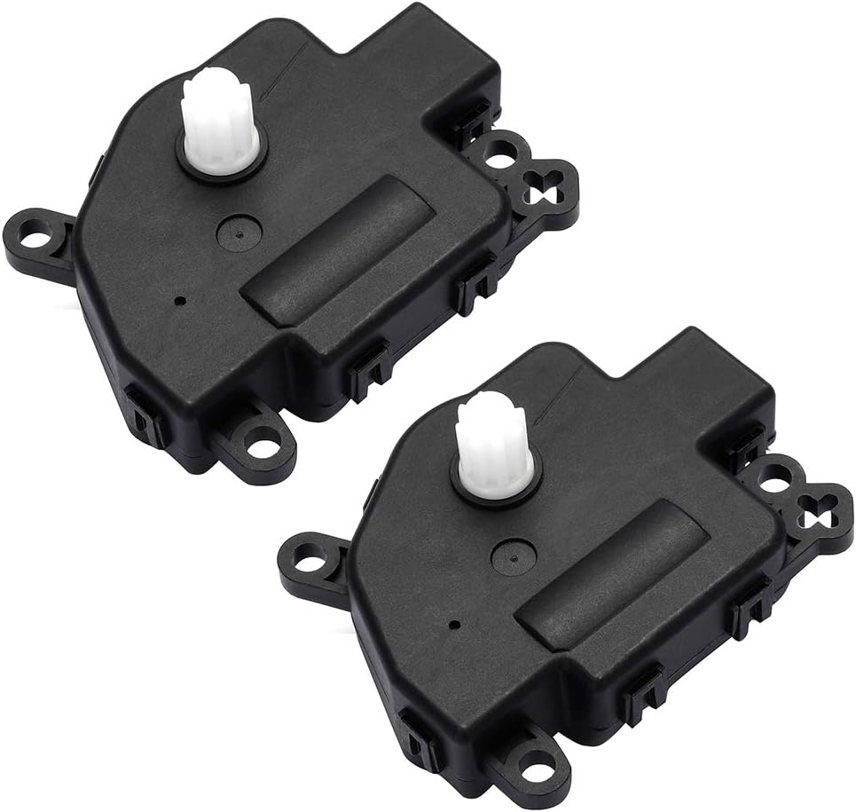 OCPTY Heater Blend Door Actuator Mode Air Door Actuator Fits for Chrysler 200,for Jeep Compass Replace for 604-021 68000494AA 68000495AA HVAC Blend Control Actuator,2Pack