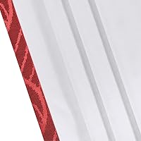 Vista 4 de Hilton - Cortinas opacas con ojales superiores, paneles de cortina para ventana con aislamiento térmico, par/juego de 2 paneles, 54 pulgadas