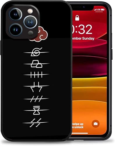 KURKEN Funda para iPhone 14 Pro funda de anime para hombres mujeres y niños funda protectora de TPU delgada y suave de dibujos animados para iPhone