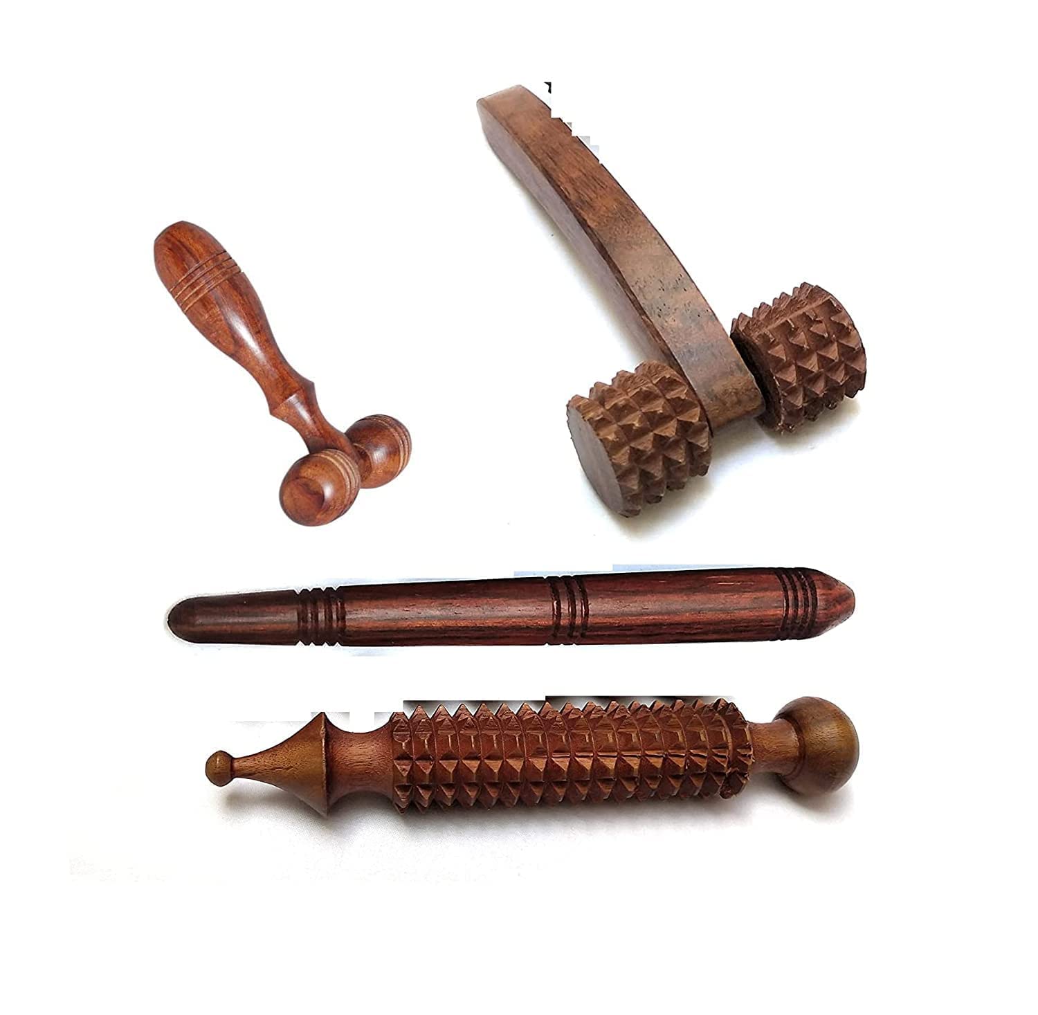 Silistar Acupressure Wooden Roller Jimmy Sticks Sujok Wooden Tools Kit- (B0BVYSYX1N) Amazon Price History, Amazon Price Tracker