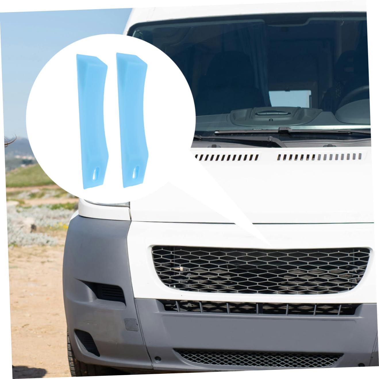 ULTECHNOVO 3 Juegos Estera De Protección Del Remolque Niveladores Autocaravana Accesorios De Camping Calzos Para Ruedas Bloques Niveladores Para Caravanas Gel De Sílice 2 Piezas * 3