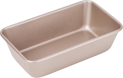 Miniatura 8 de Bakeley Molde rectangular para pan, 1 libra antiadherente oblonga pan y carne para hornear al horno, 7.28 x 4.52 x 2.55 pulgadas