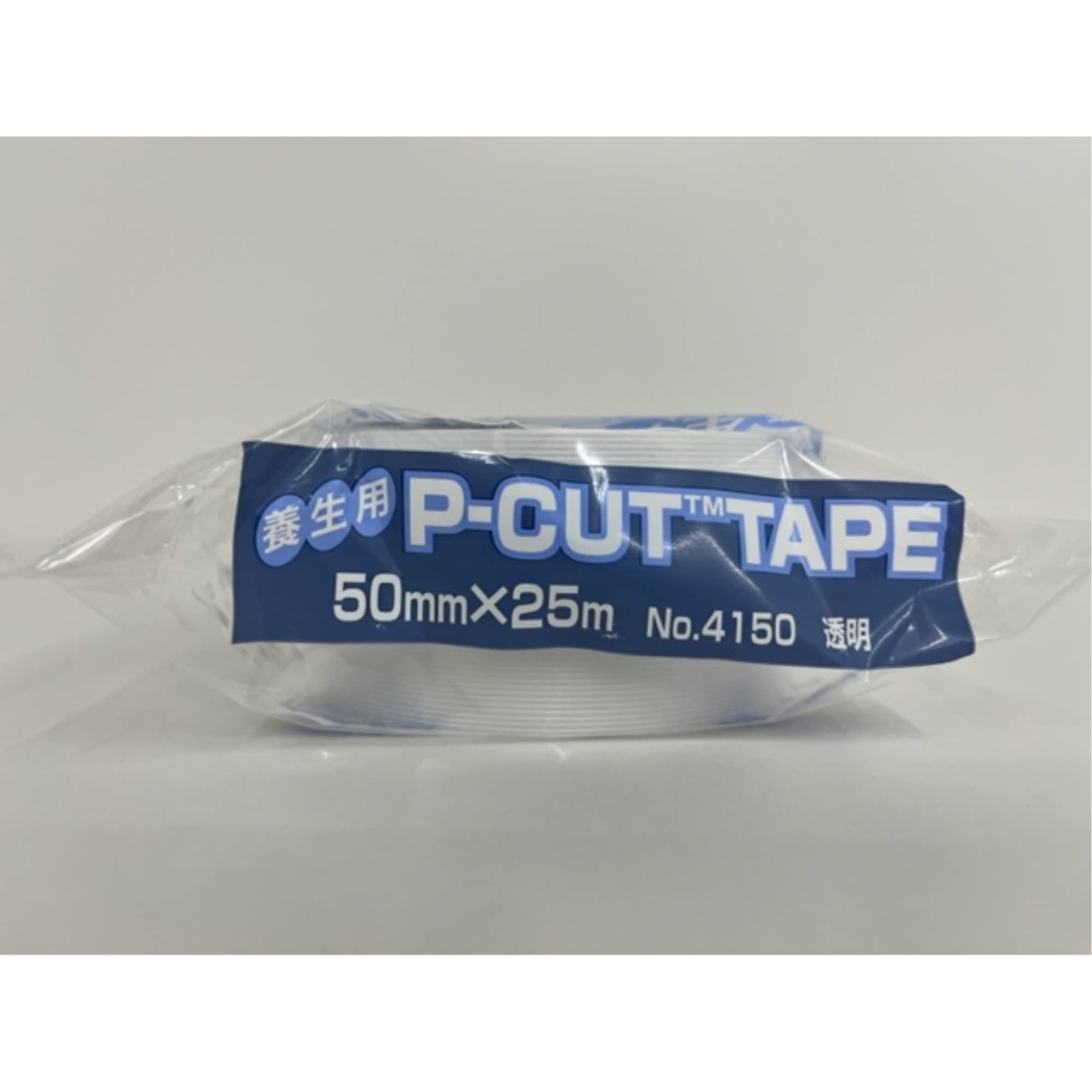Amazon | 寺岡製作所 Pカットテープ 養生テープ 透明 50mm×25m 手で 
