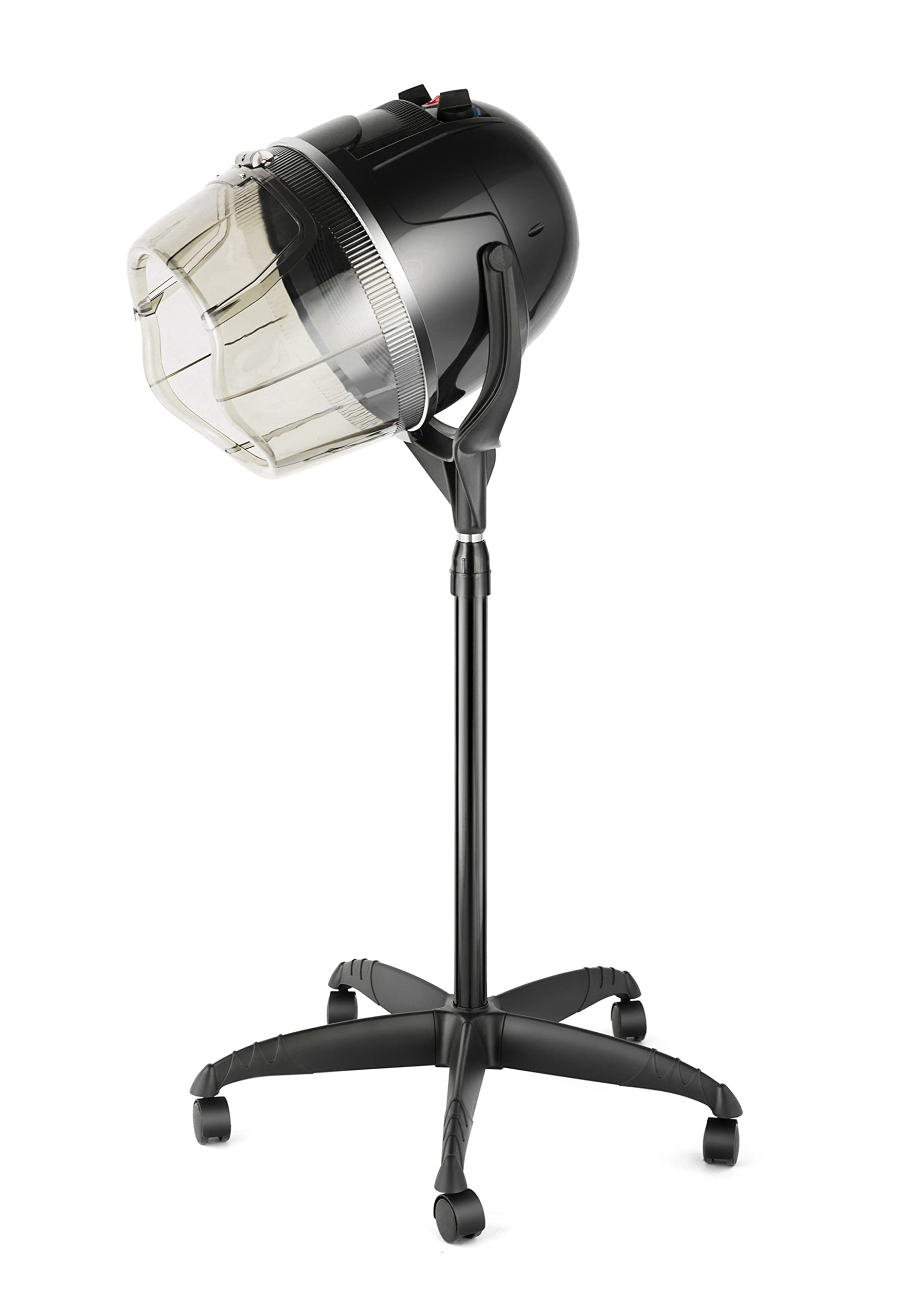 Professional Hooded Hair Dryer Height Adjustable Stand-Up Bonnet Hair Dryer  on Wheels