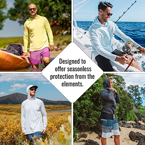 Vapor Apparel Men’s UPF 50+ UV Sun Protection Long Sleeve Performance Hoodie for Sports and Outdoor Lifestyle4