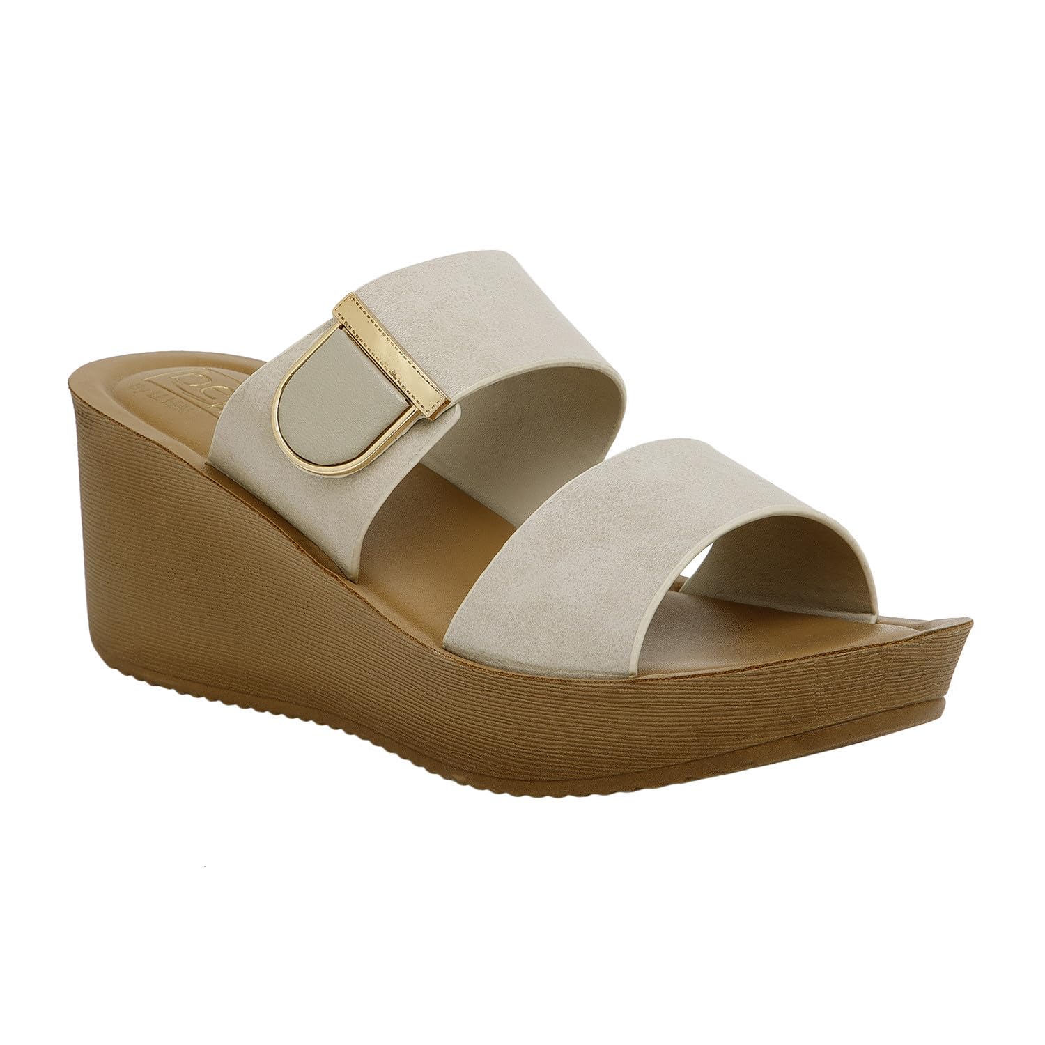 BELLA by Labella Womens Fashion Platform Slip-On Sandal – Comfortable, Lightweight, Slip-Resistant, Breathable – Ideal for Casual and Office Wear KW-HS-24000068Ivory8 (B0D1KFC74Z) Amazon Price History, Amazon Price Tracker