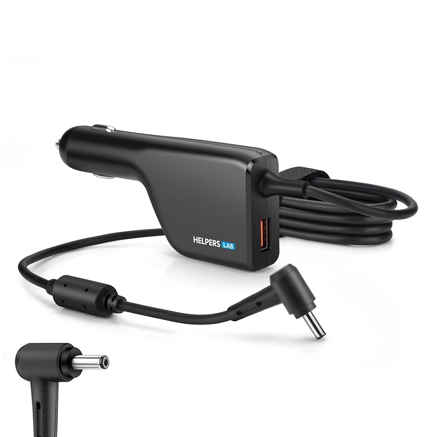 Amazon.co.jp: Helpers Lab DC12V/24V車対応 19V 2.37A 45W 車載