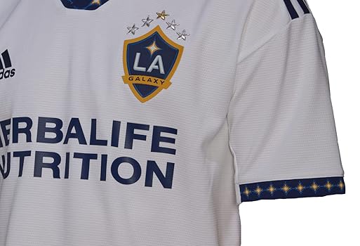 adidas LA Galaxy Jersey Lサイズ ホワイト/ブルー Amazon.com : Adidas LA Galaxy 24/25 Home Jersey : Sports