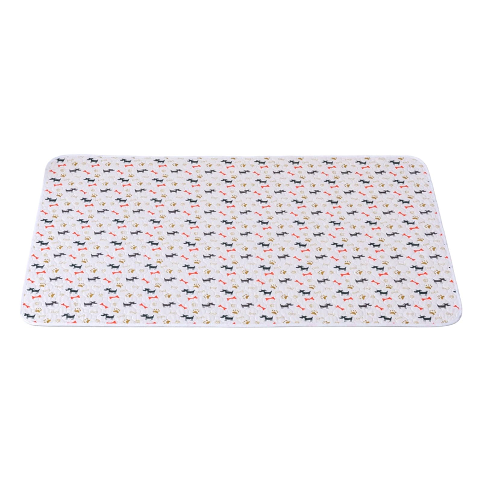 Dog Training Pad Waterproof Polyester Layer Washable Design for Travel Use Pee and Washable