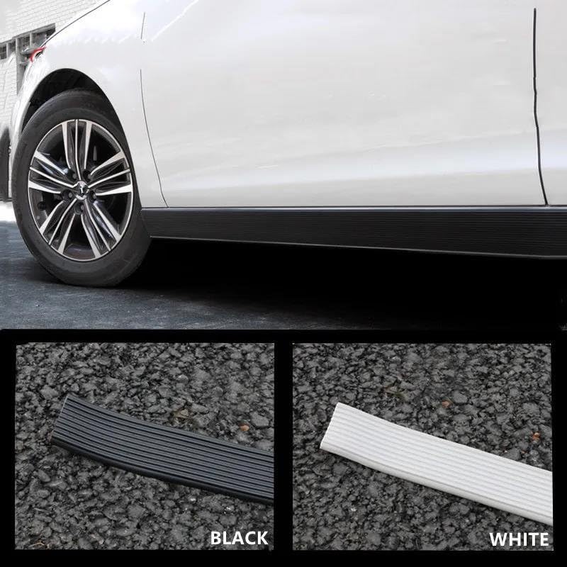 Protezione Antigraffio Minigonne Laterali Auto Universali - In Gomma 8cm X 4m Antigraffio Paraurti