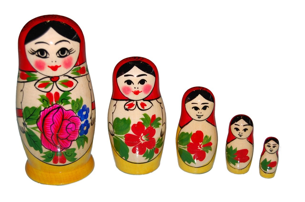Amazon.co.jp: ロシア伝統柄のマトリョーシカ ロシヤーノチカ 5個組 Amazon.co.jp: ロシア伝統柄のマトリョーシカ ロシヤーノチカ 5個組