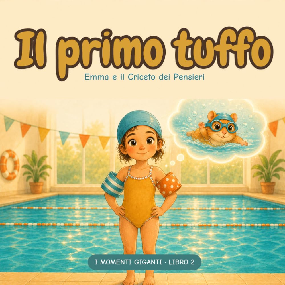 Il Primo Tuffo: Una storia per bambini sulla paura dell'acqua e delle prove nuove, con 3 trucchi per affrontare l'ansia un passo alla volta. Età 4-8 anni (I Momenti Giganti)