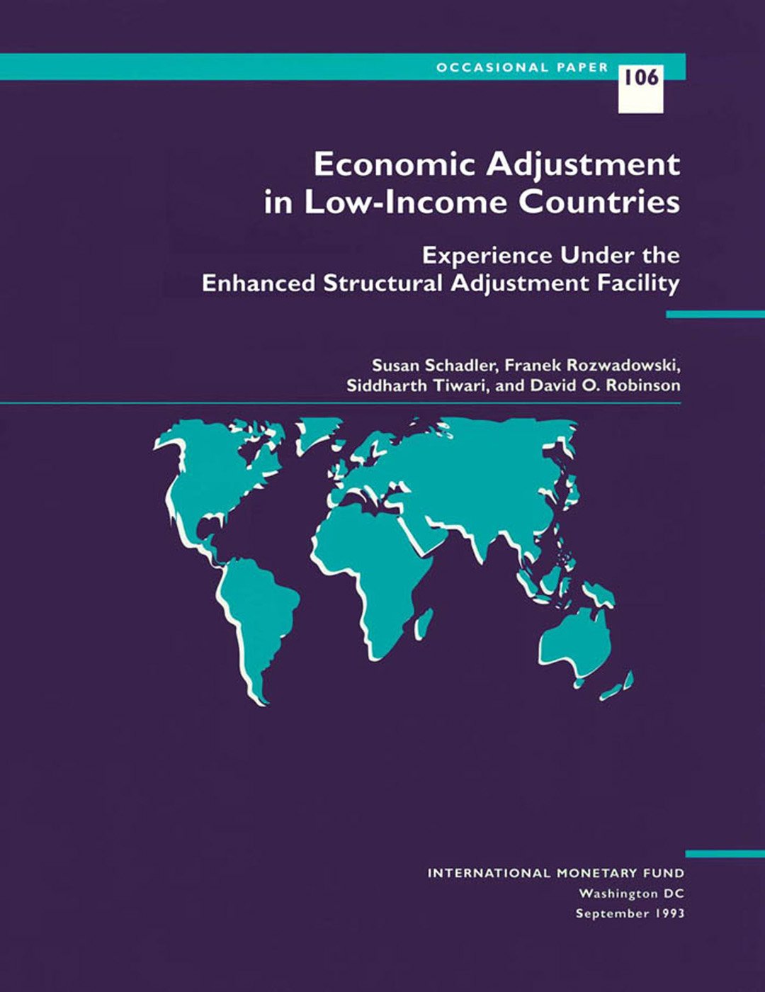 Amazon.com: Economic Adjustment in Low-Income Countries: Experience ...