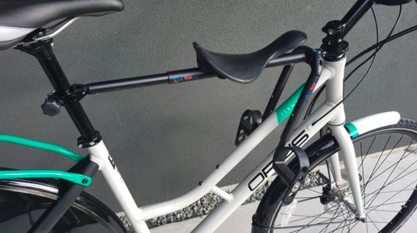 MAC-RIDE Fotelik dziecięcy dla dorosłych, czarny, pojedynczy