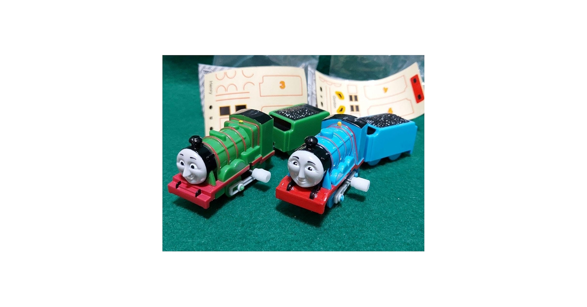 新品　激レア　ゴードンゼンマイ5種　カプセルプラレール トーマス 新品 激レア ゴードンゼンマイ5種 カプセルプラレール トーマス