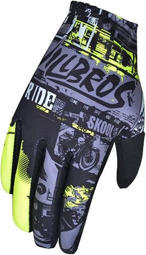 Guantes de motocross para hombres y mujeres, MX Dirt Bike ATV Offroad MTB BMX, motocicletas, ciclismo, carreras, equitación, dedo completo