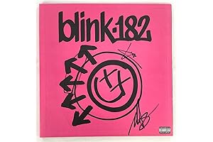 Blink-182 Autographed Vinyl: Enema of the State