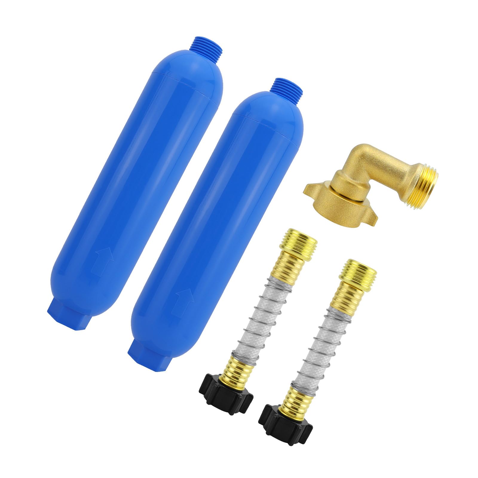 Filtro dell'acqua con tubo flessibile, set da 5 pezzi