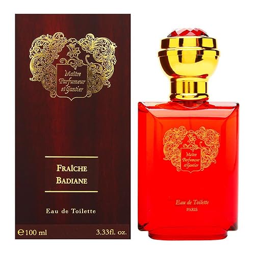 Maitre Parfumeur Et Gantier Fraiche Badiane Eau de Toilette Spray para hombres, 3.3 onzas