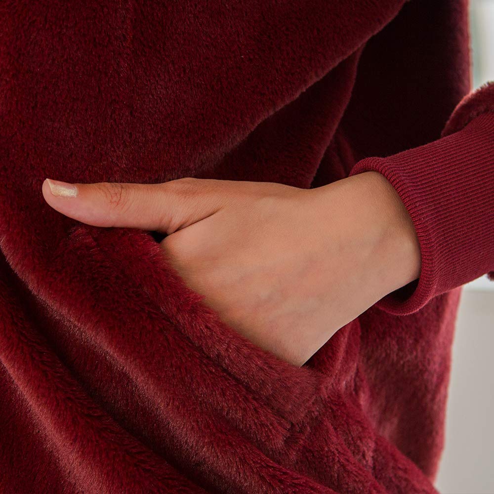 Abrigo De Mujer Chaqueta De Lluvia Clásico Sólida De Invierno Para Mujer Impermeable Impermeable