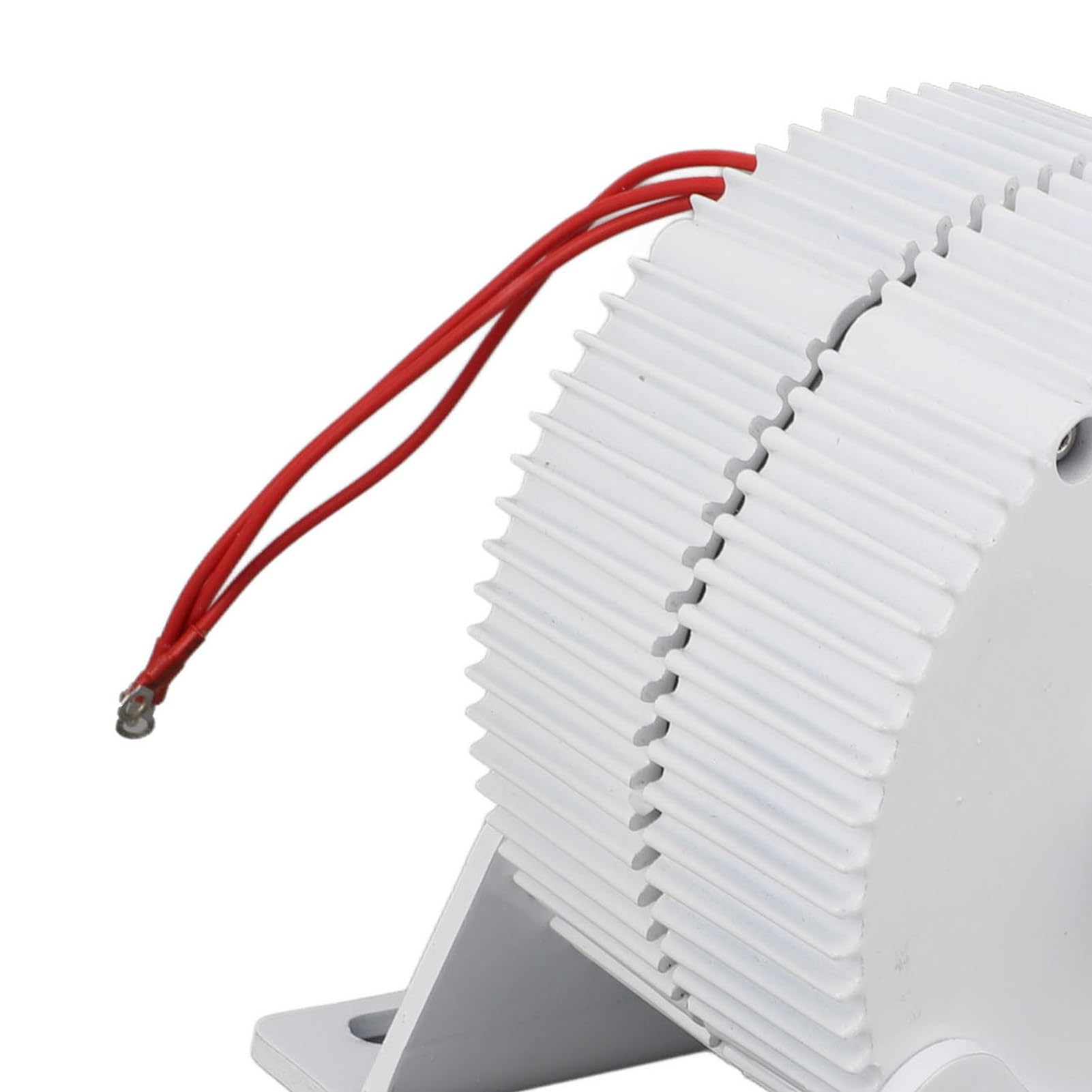 Aramox Alternatore Trifase Generatore a Magnete Permanente da 24 V Design Sincrono a Doppio Albero in Lega di Alluminio Montaggio su Base Compatta per Sistemi di Turbine Eoliche Verticali o (400W)
