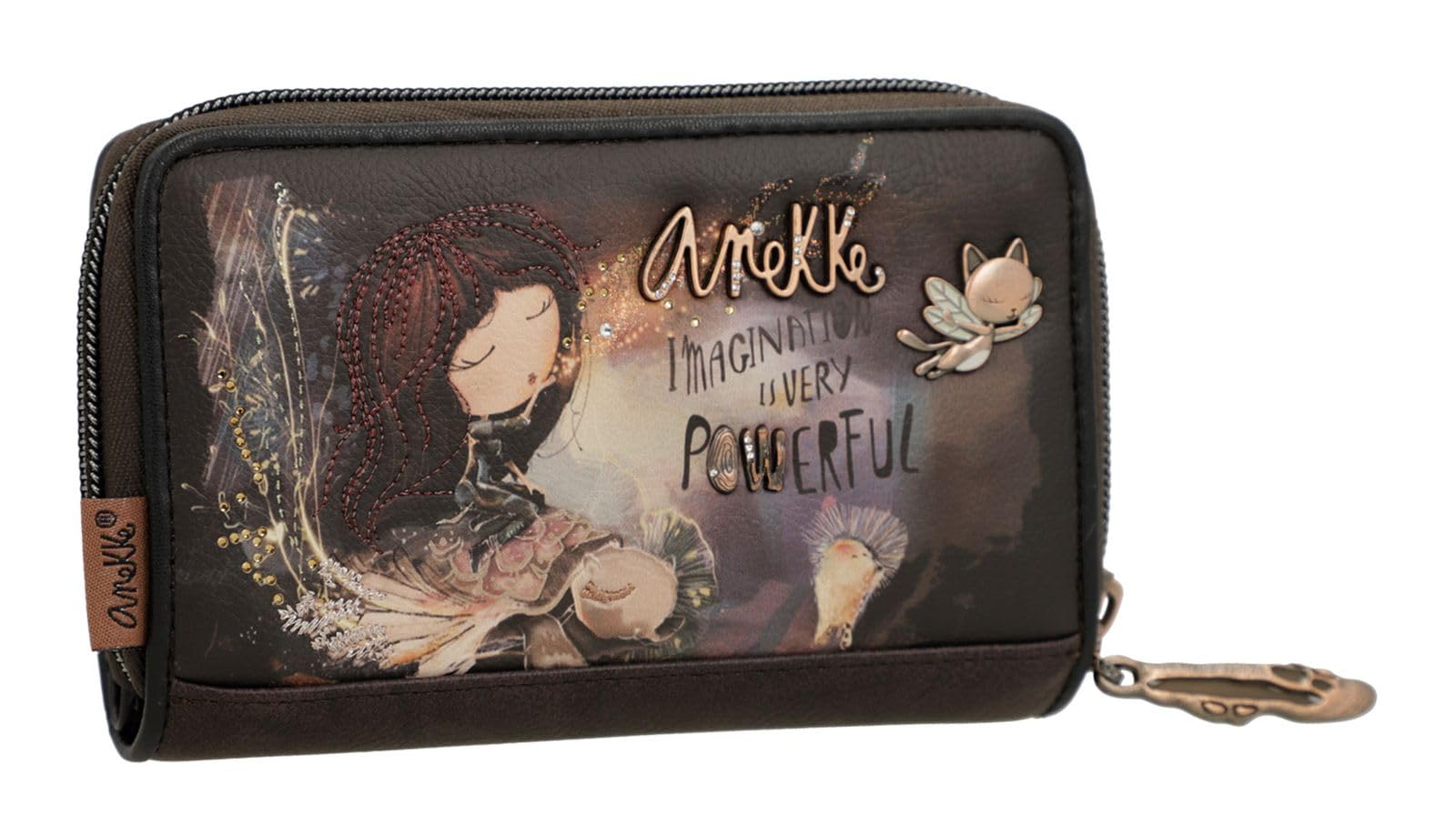 Anekke Dreamverse Wallet M Darkbrown