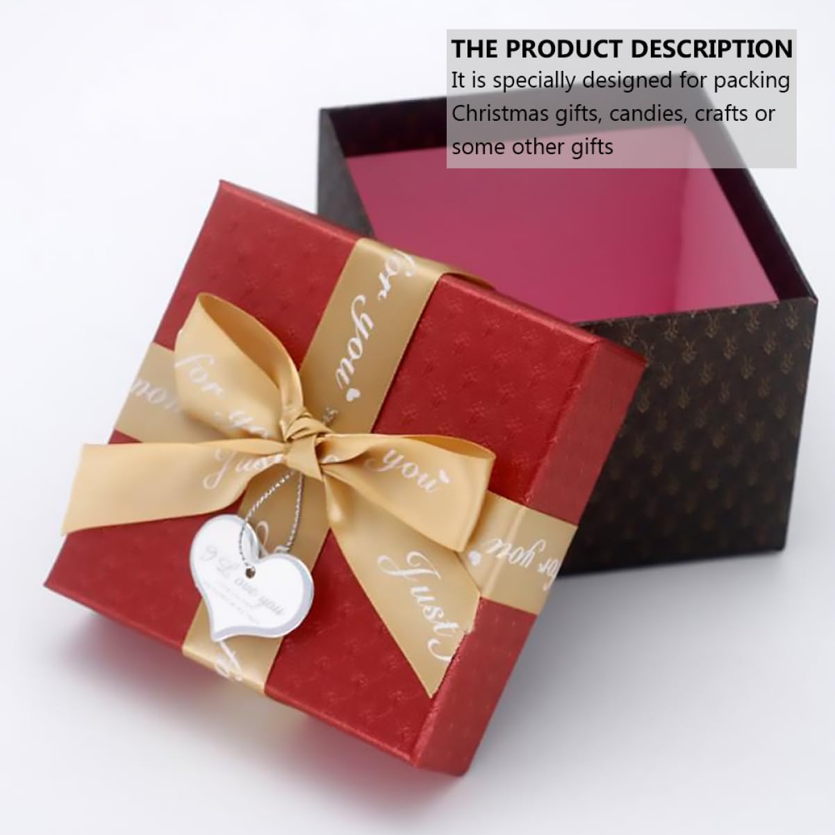 LALAFINA Geschenktaschen für Süßigkeiten Verpackungsboxen für Bonbons Aufbewahrungsbeutel und Geschenkbehälter für Weihnachtsgeschenke