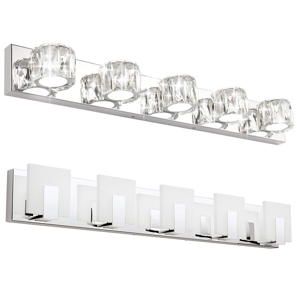 Photo 1 of Aipsun Modern Vanity Light LED Bathroom Lighting Fixtures Over Mirror