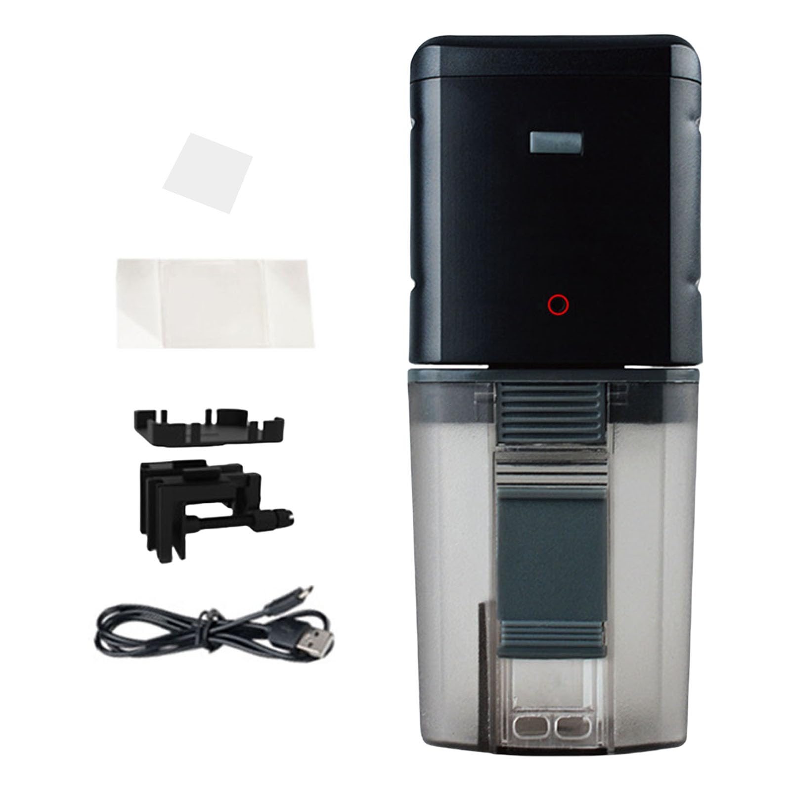 Mangeoire automatique WiFi avec alimentation USB et commande vocale pour les propriétaires de poissons professionnels débutants