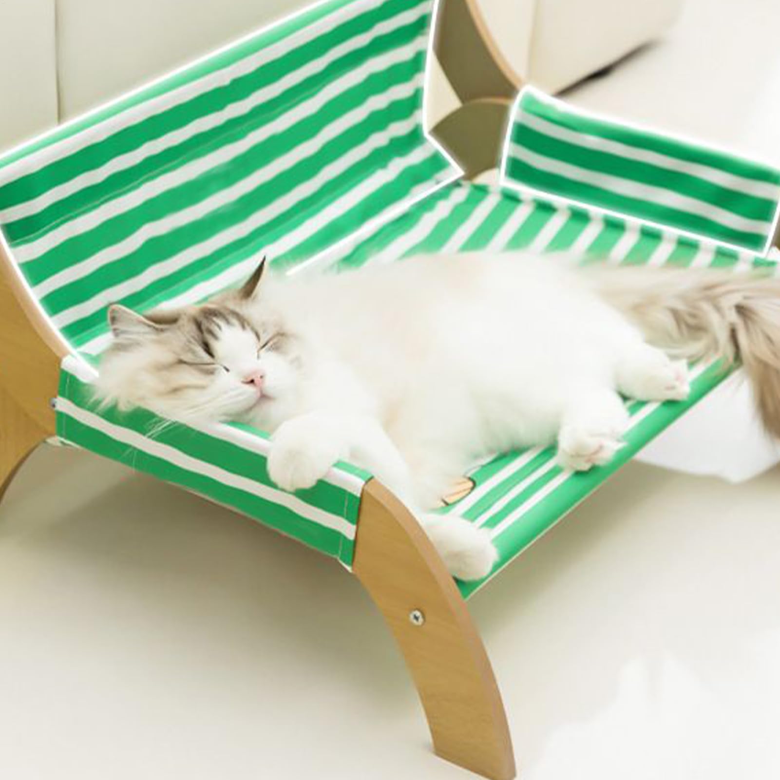 Hundesessel | Welpen Ruhe Schlafplatz,Atmungsaktive Katzenhängematte Für Mehrere Katzen Drinnen & Draußen