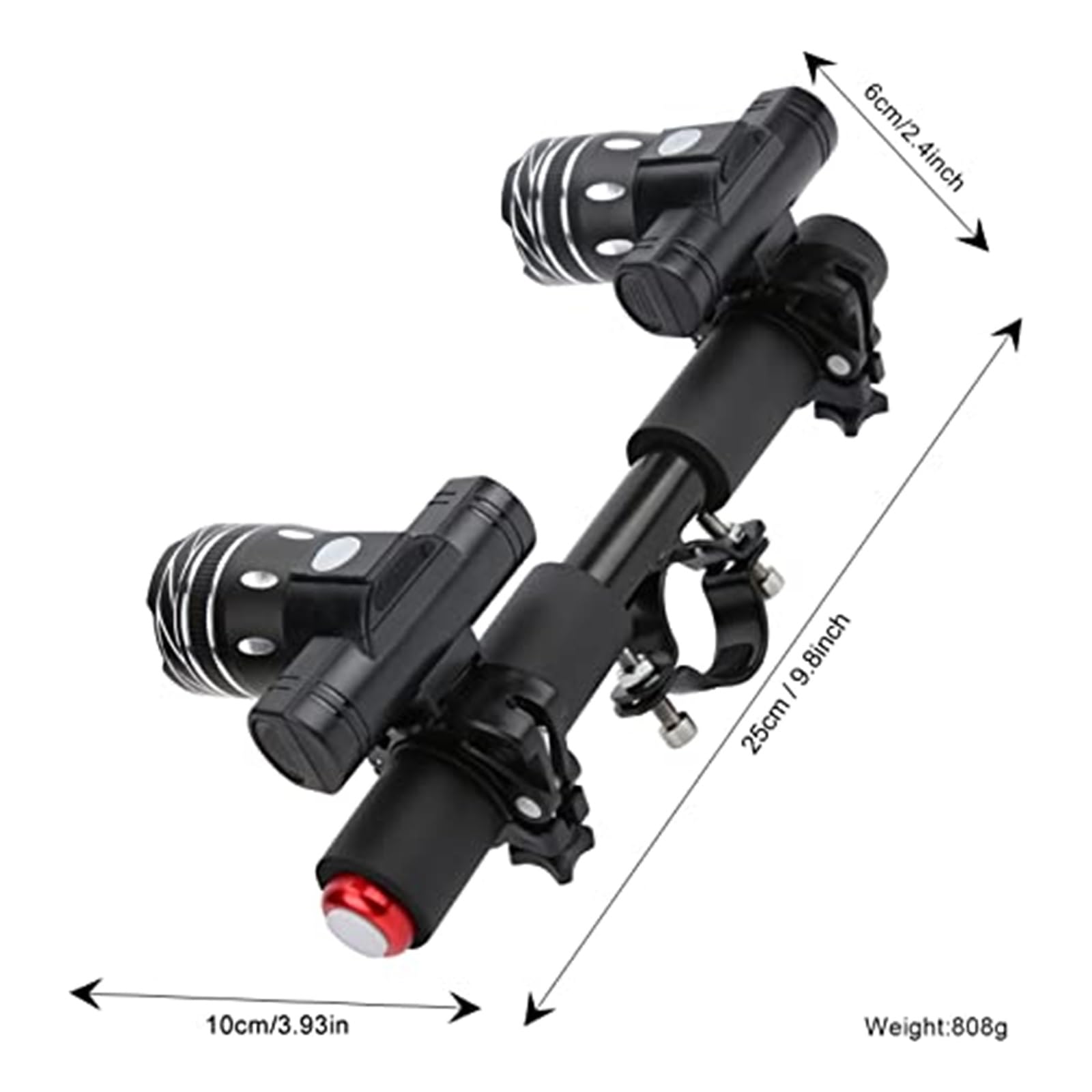 Feux Avant de Scooter électrique Phare de Scooter Phare LED Rechargeable, for Scooter électrique M365/Pro Feu Avant pour Scooter