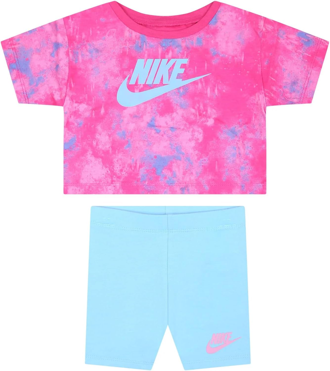 Nike Babies - Girls Boxy Tee E Bike Short 16l658 Complete
