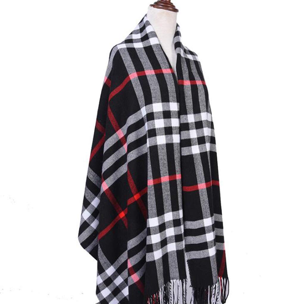 Écharpe d'automne et hiver pour femme - Châle chaud SHISHI Color C