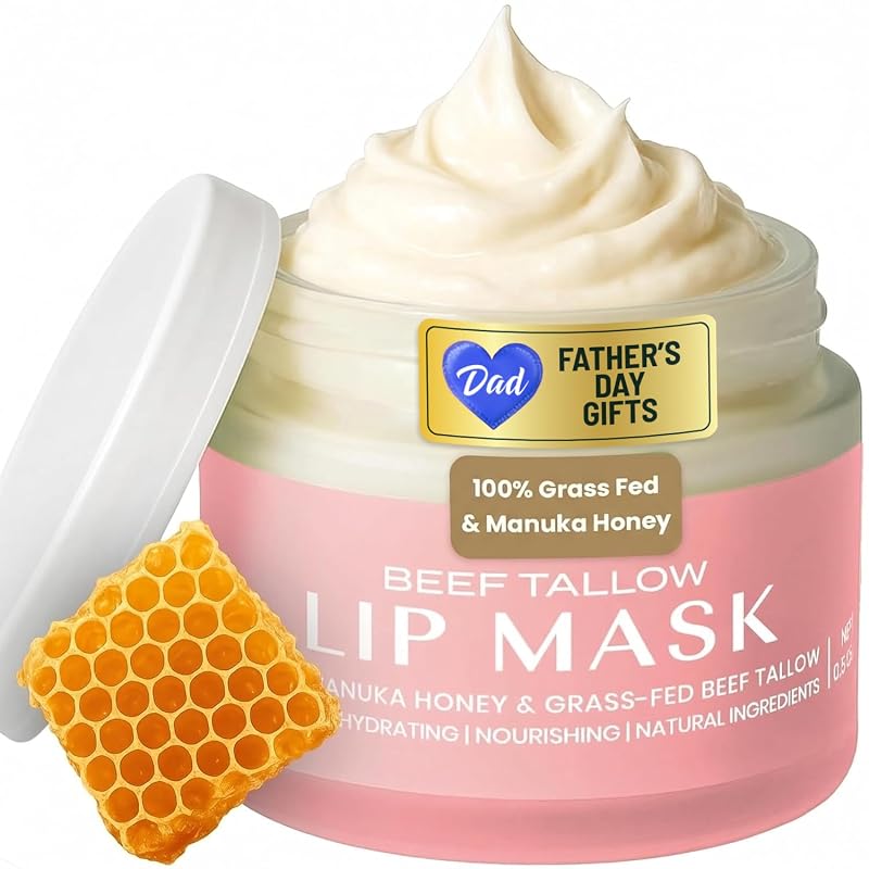 Máscara labial Body Restore com sebo bovino e mel de Manuka, sem fragrância