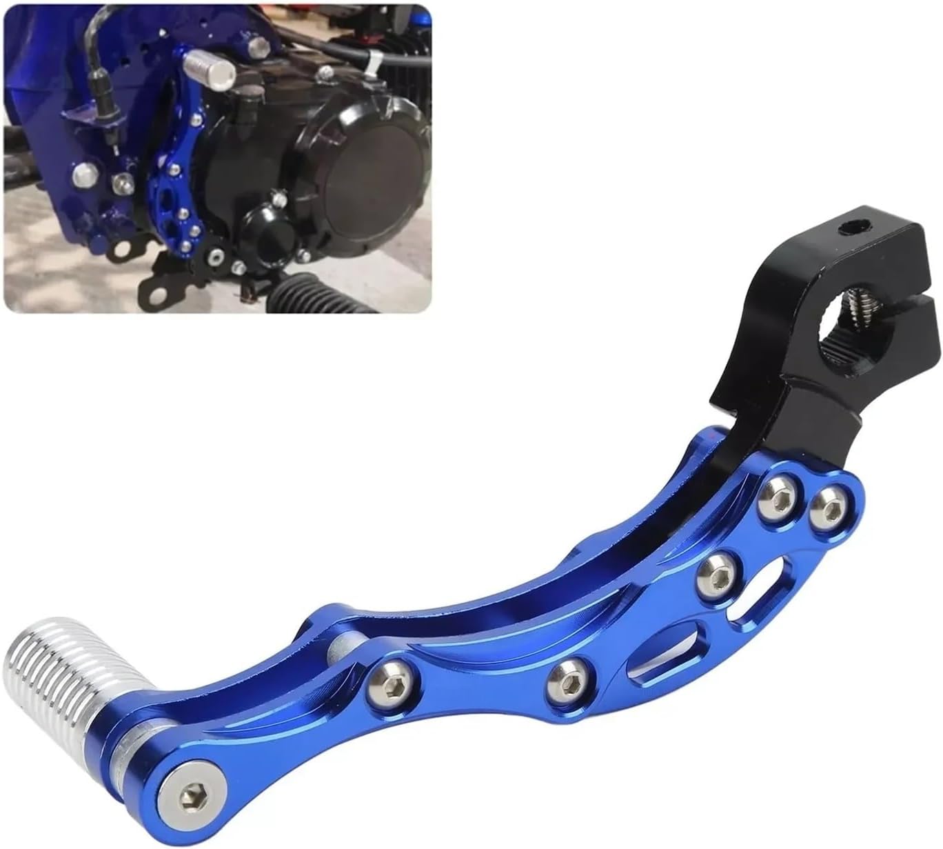 Motorcycle Kick Starter Motorcycle Engine CNC Kick Start Starter Lever for 139QMB Scooter for JOG50/90/100 for Fuxi 100CC for Ghost for Fire RSZ ZY100