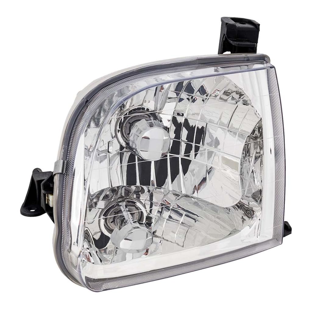 Photo 1 of For Toyota Tundra 2000 01 02 03 2004 Headlight Assembly Driver Side | Halogen | Clear Lens | Fits Regular and Access Cab Only | Replacement For TO2502129 | 762405608877, 811500C010