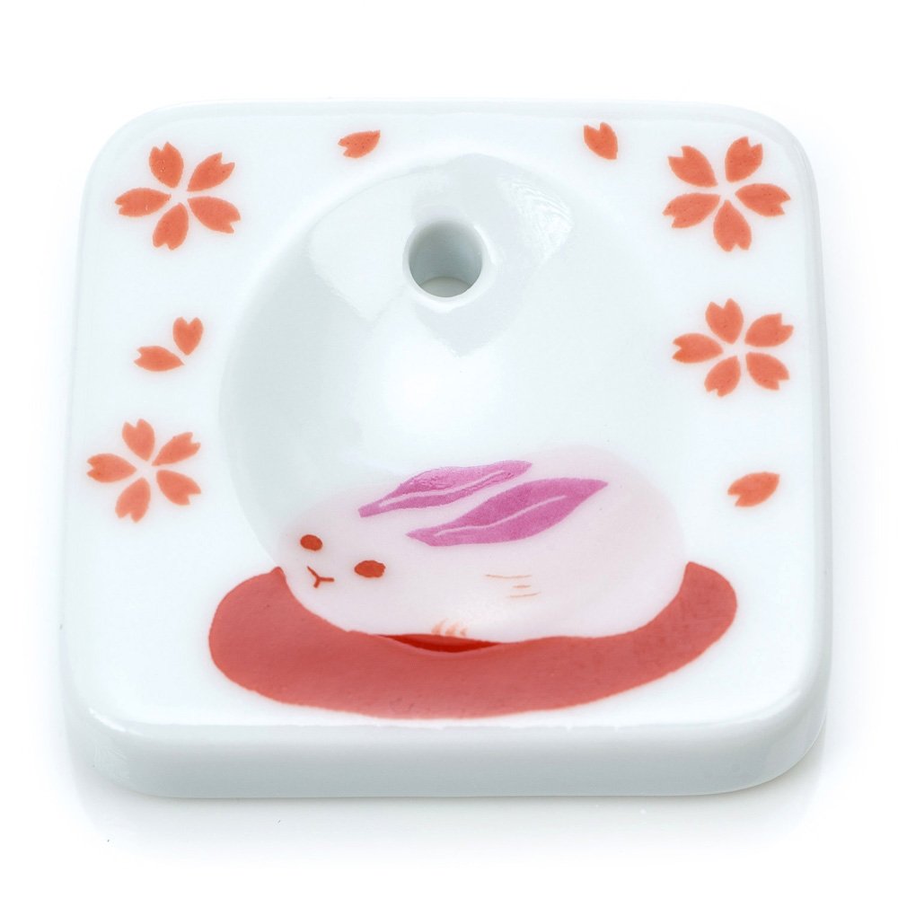 The Japanese Shop Pink Hanga Cherry Blossom Incense Holder