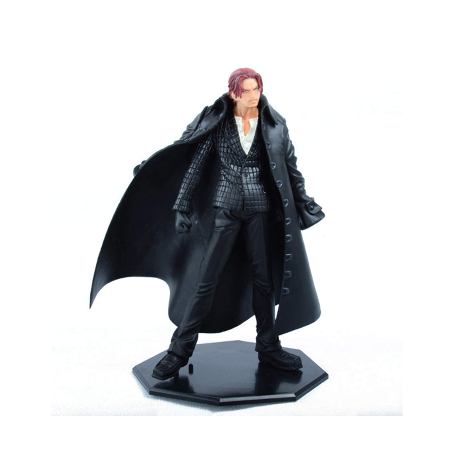 Buy One Piece Figures Red Hair Shanks Black Clothes Action Figures