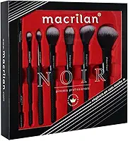 Macrilan Kit Com 7 Pinceis P/Maquiagem Ed009 Macrilan - Ed009