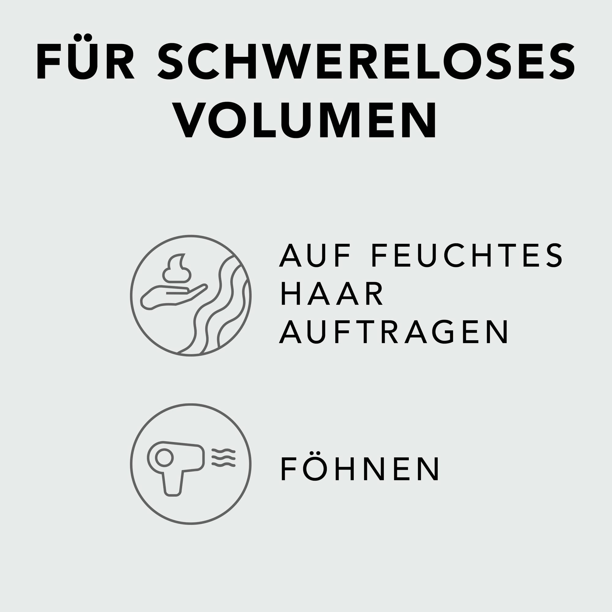 SEBASTIAN PROFESSIONAL THICKEFY – Schaumfestiger mit Hitzeschutz (190 ml) – pflegender Volumenschaum für feines Haar mit flüssig-schaumartiger Technologie – stylt und schützt