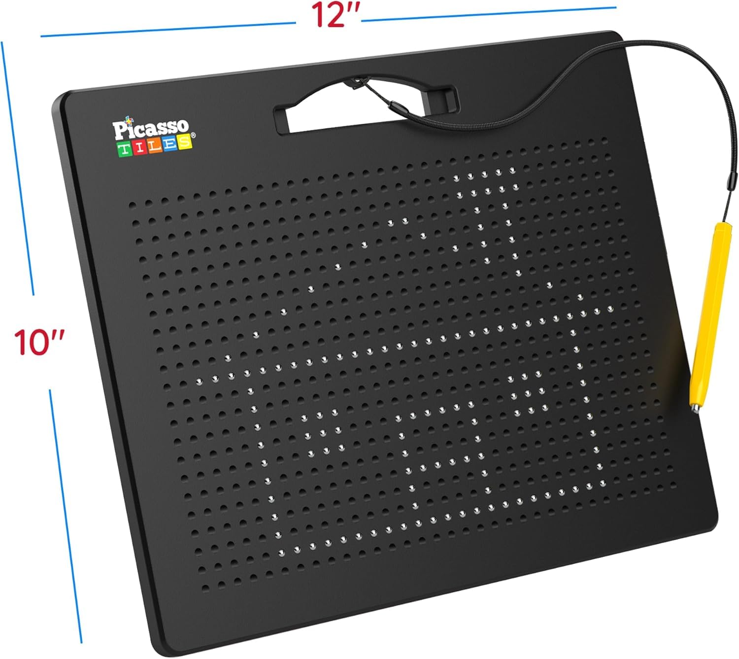 Picasso Toys PTB01 Lavagna da Disegno Magnetica, 30,5 x 25,4 cm, Grande Taglia, 748, per Tablet, Lavagna per Scrivere, Giocattolo educativo, Kit di apprendimento Aperto, Sviluppo del Cervello per